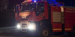 Φωτιά σε αγροτική αποθήκη τη νύχτα στα Φάρσαλα 